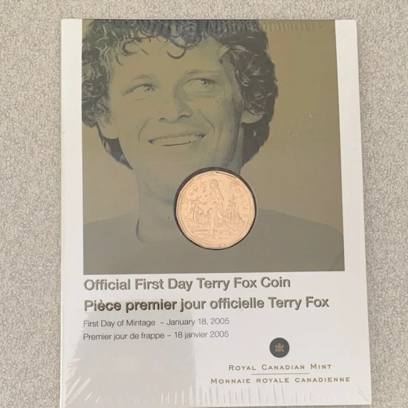 Official First Day Terry Fox Coin - Picture 4 of 5